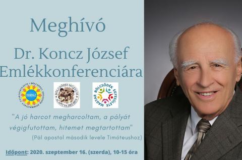 Dr. Koncz emlékkonferencia