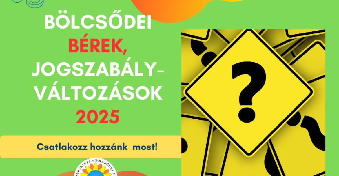 Bölcsődei bérek, finanszírozás 2025